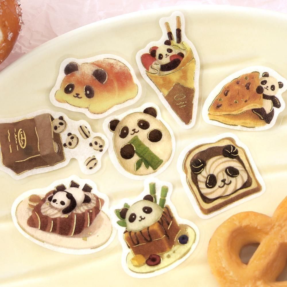 BGM Flakes Seal Fluffy Animals – Panda Bun