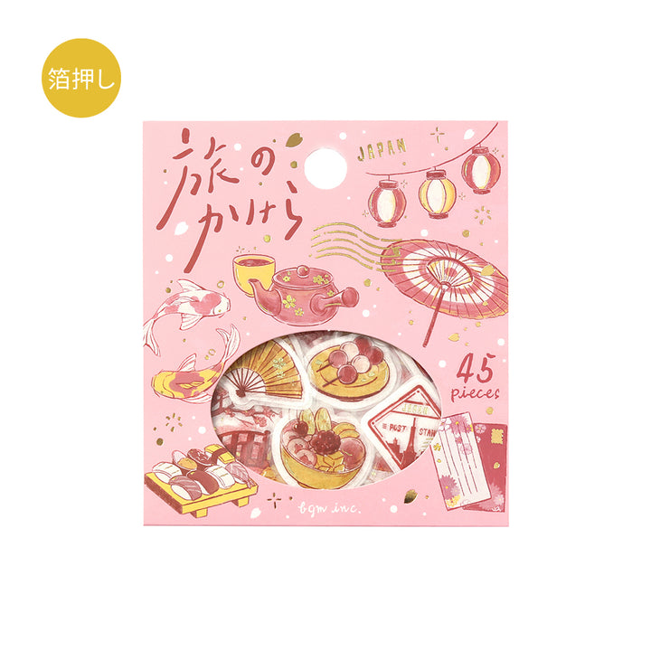 BGM Flakes Seal: Fragments of Travel - To Japan — front view