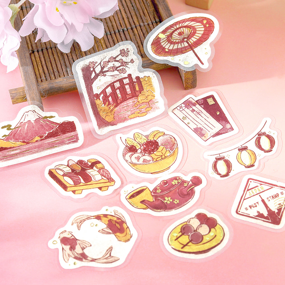 BGM Flakes Seal: Fragments of Travel - To Japan — detail view