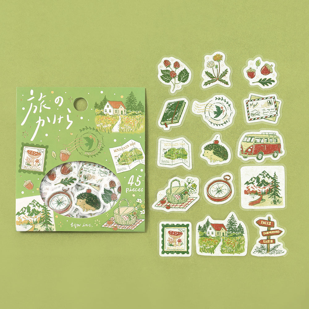 BGM Flakes Seal: Fragments of Travel - To the Forest — side view