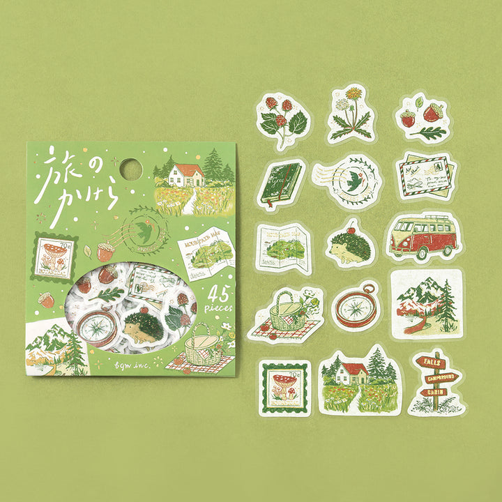 BGM Flakes Seal: Fragments of Travel - To the Forest — side view