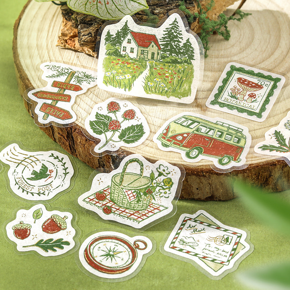 BGM Flakes Seal: Fragments of Travel - To the Forest — detail view