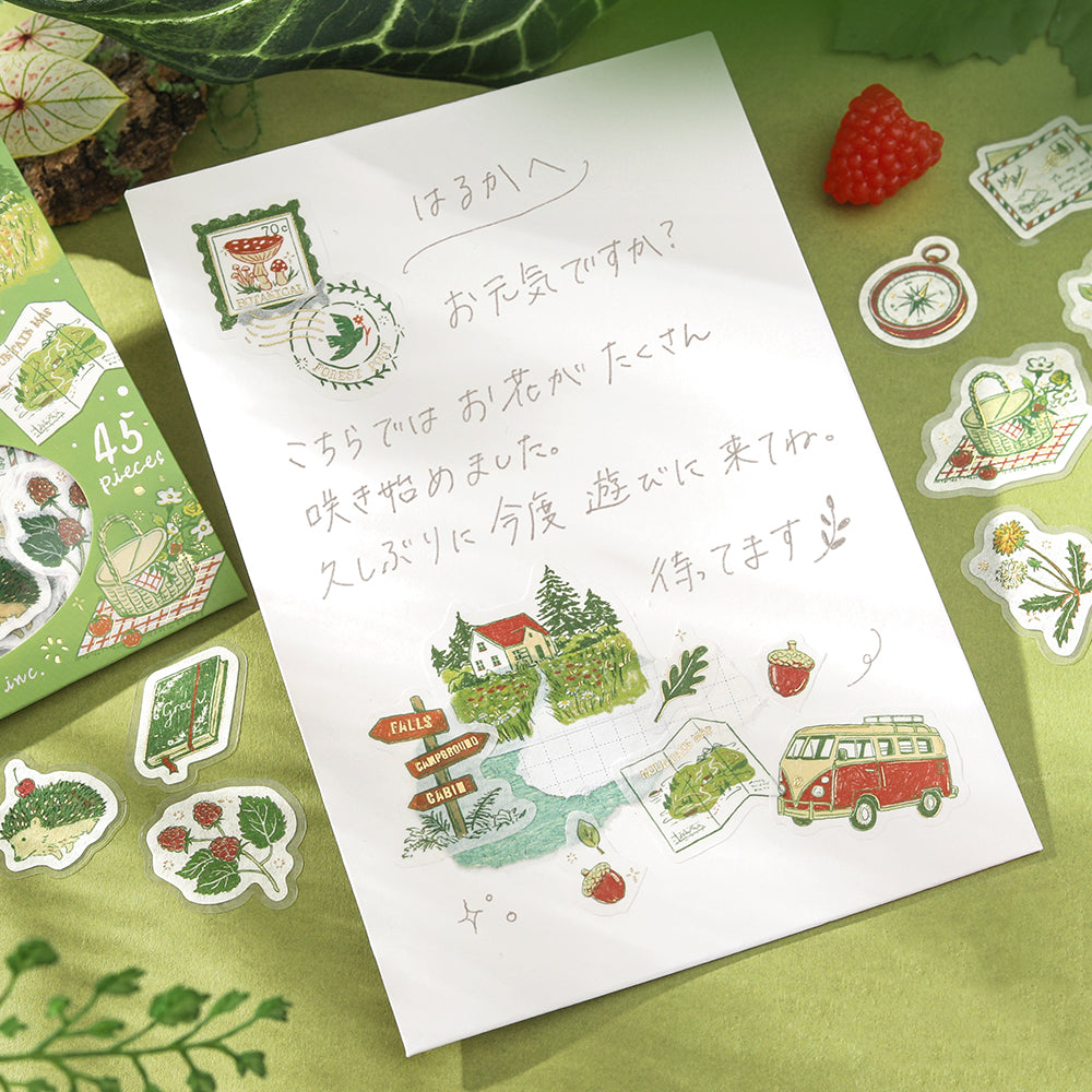 BGM Flakes Seal: Fragments of Travel - To the Forest — with packaging