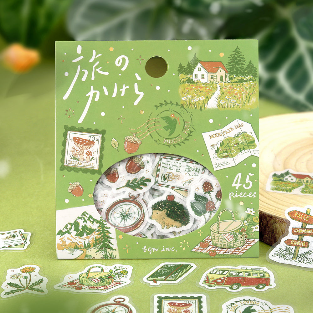 BGM Flakes Seal: Fragments of Travel - To the Forest — in use