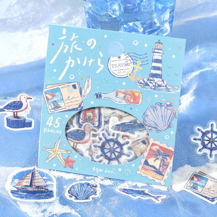 BGM Flakes Seal: Fragments of Travel - To the Sea — in use