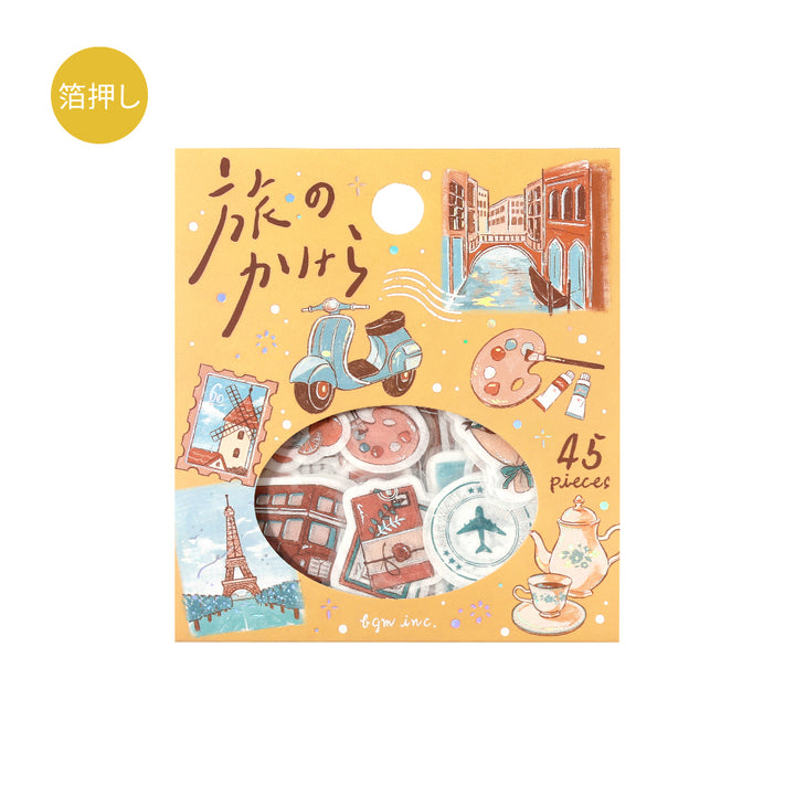 BGM Flakes Seal: Fragments of Travel - To the World — front view