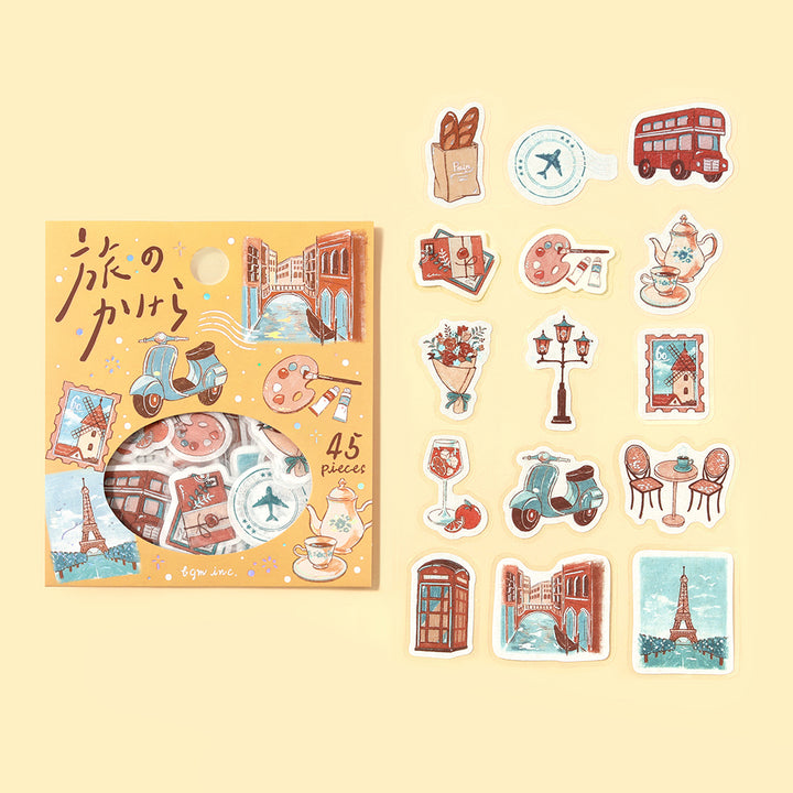 BGM Flakes Seal: Fragments of Travel - To the World — side view