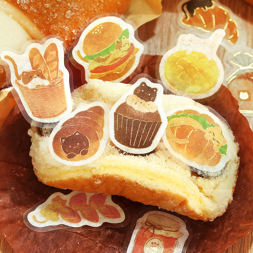 BGM Flakes Seal: Itadakimeow! – Cat Bakery