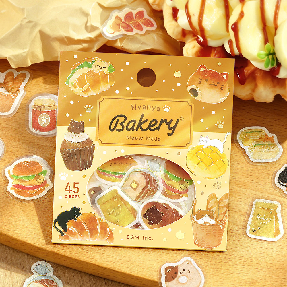 BGM Flakes Seal: Itadakimeow! – Cat Bakery