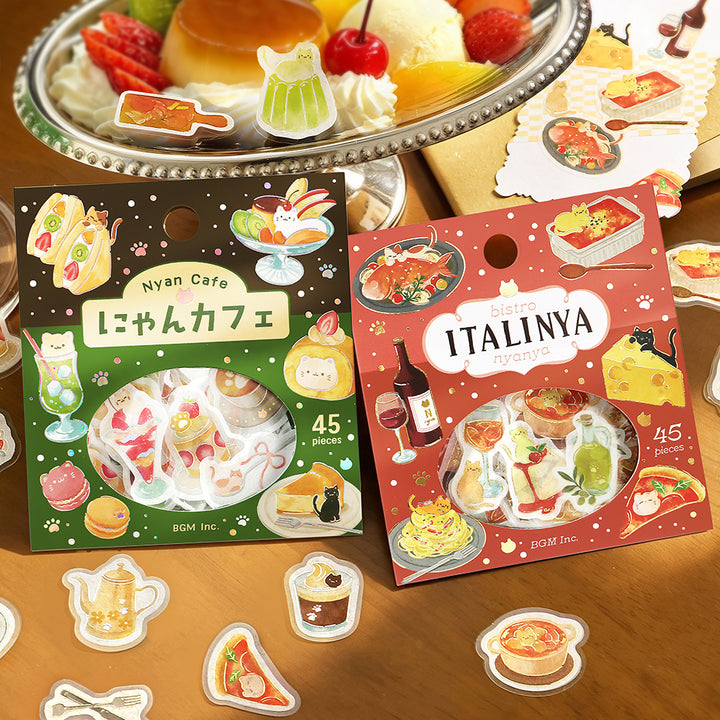 BGM Flakes Seal: Itadakimeow! – Cat Café