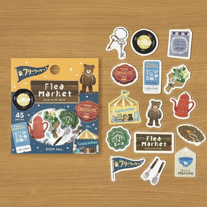BGM Flakes Seal Retro Stroll – Flea Market