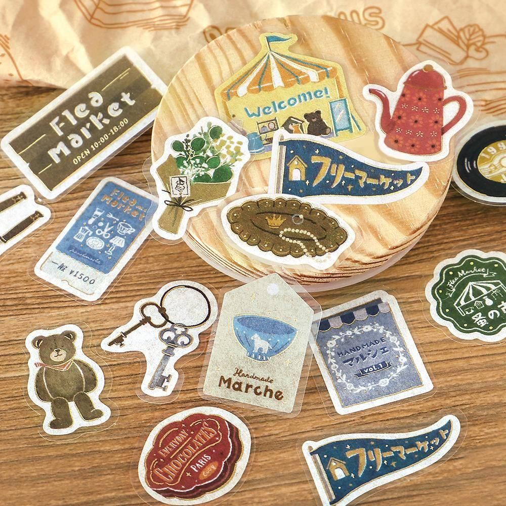 BGM Flakes Seal Retro Stroll – Flea Market