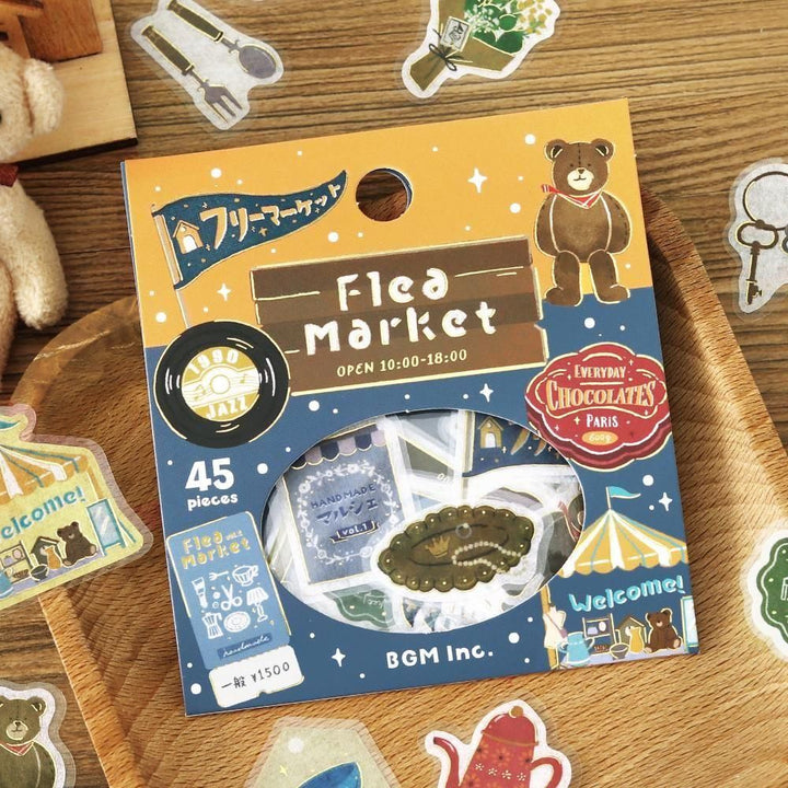 BGM Flakes Seal Retro Stroll – Flea Market