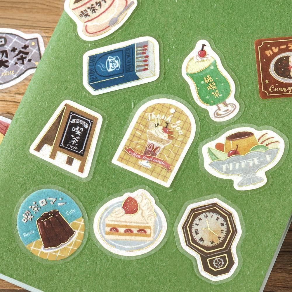BGM Flakes Seal Retro Stroll – Nostalgic Café