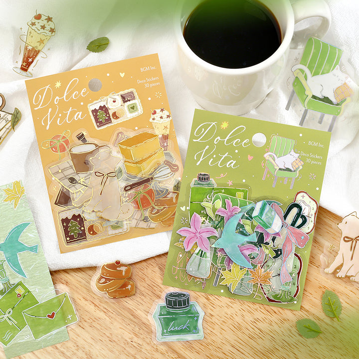 BGM Foil Stamping Flake Seal: Dolce Vita – Sweet Recipes — in use