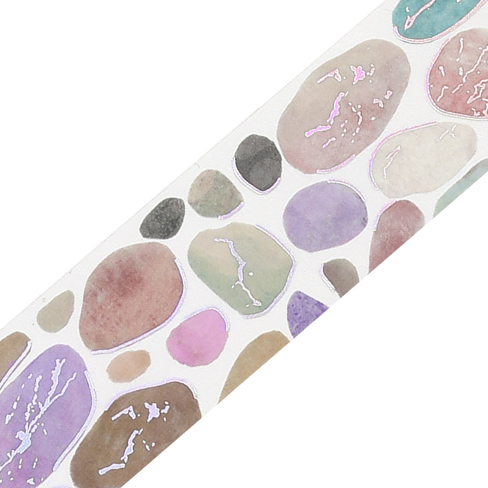 BGM Foil Stamping Clear Tape: Pebble — pattern detail