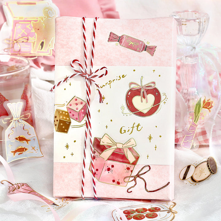 BGM Foil Stamping Flake Seal: Dolce Vita – A Good Day for Gifts — with packaging
