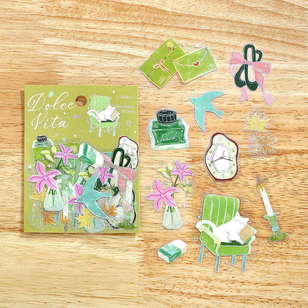 BGM Foil Stamping Flake Seal: Dolce Vita – A Happy Letter