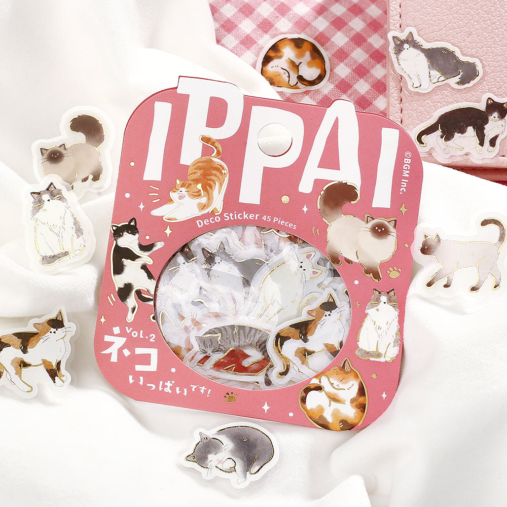 BGM Foil Stamping Flake Seal: IPPAI – Cats Galore Vol. 2 — in use