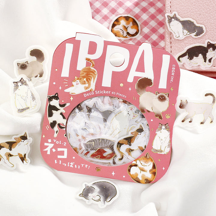 BGM Foil Stamping Flake Seal: IPPAI – Cats Galore Vol. 2 — in use