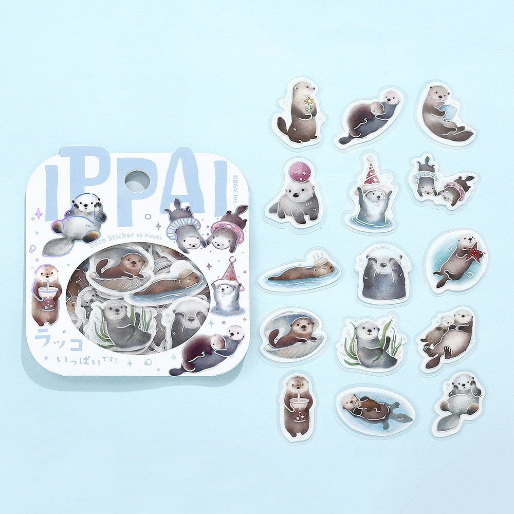 BGM Foil Stamping Flake Seal: IPPAI – Sea Otter Galore