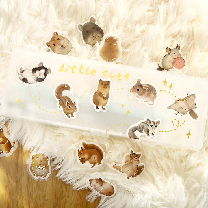 BGM Foil Stamping Flake Seal: IPPAI – Small Animals Galore — with packaging