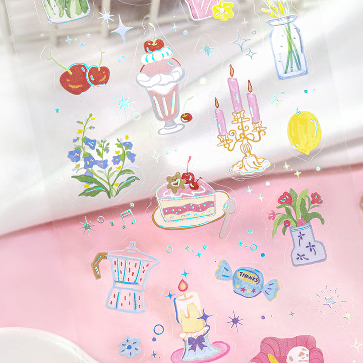 BGM Foil Stamping Iride Seal: Iride - Colors of Living — detail view