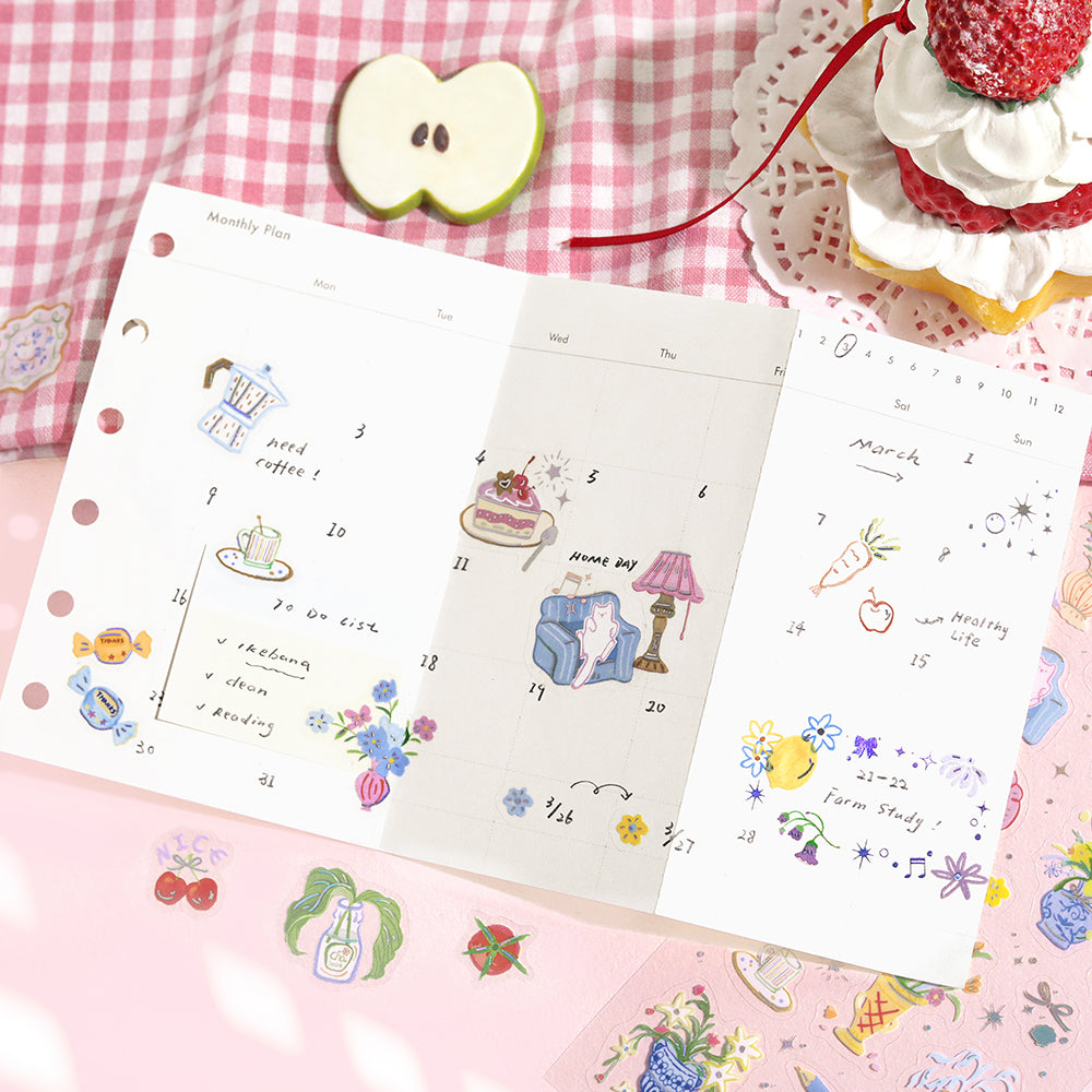 BGM Foil Stamping Iride Seal: Iride - Colors of Living — with packaging