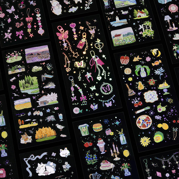 BGM Foil Stamping Iride Seal: Iride - Colors of Living — angle view