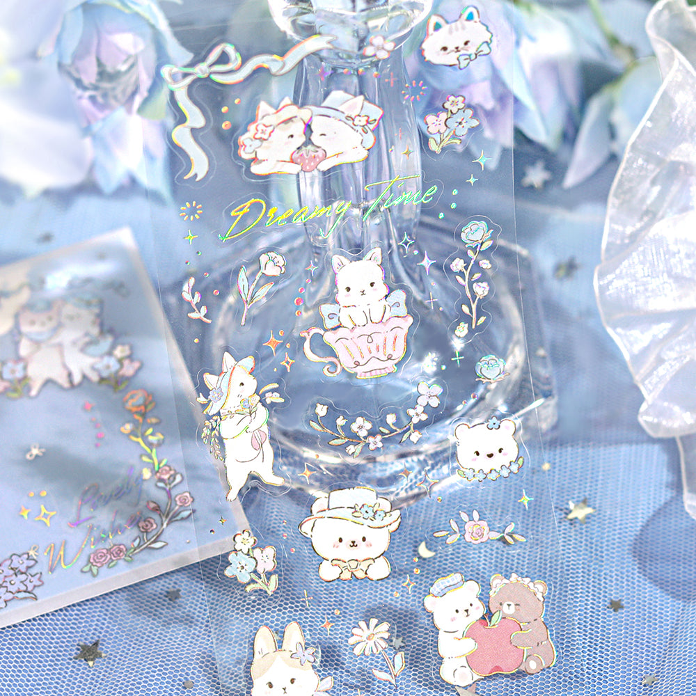 BGM Foil Stamping Iride Seal: Iride - Fairy Tale Animals