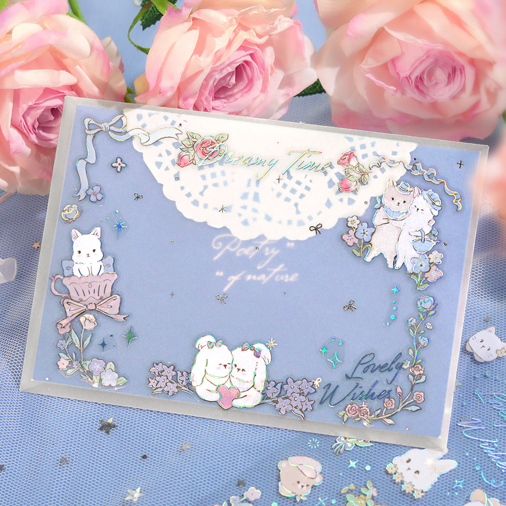 BGM Foil Stamping Iride Seal: Iride - Fairy Tale Animals