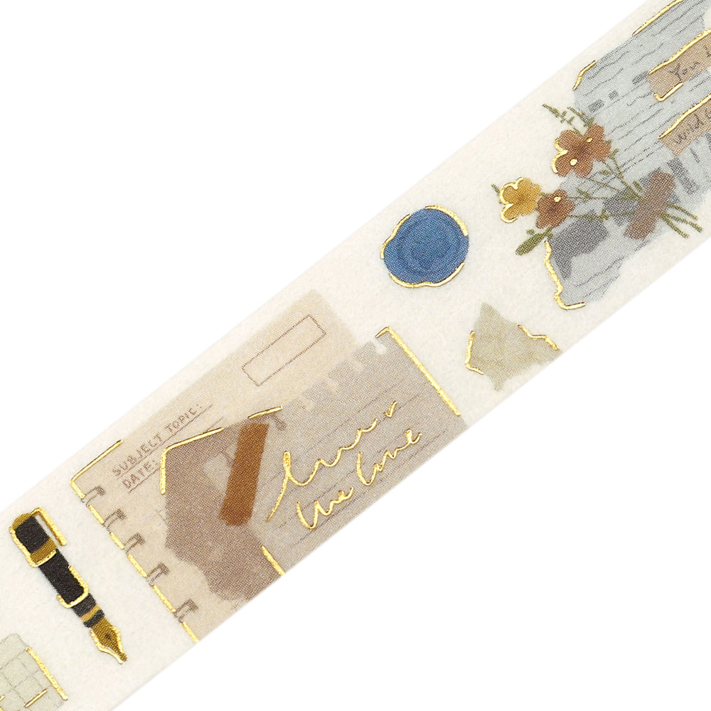 BGM Foil Stamping Masking Tape – Collage Fragments