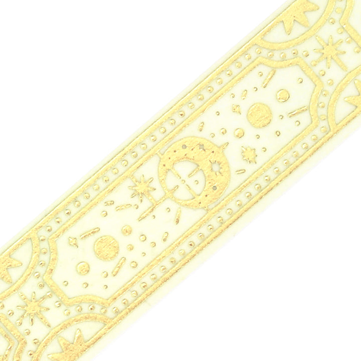 BGM Foil Stamping Masking Tape: Grimoire of Stars: Light — pattern detail