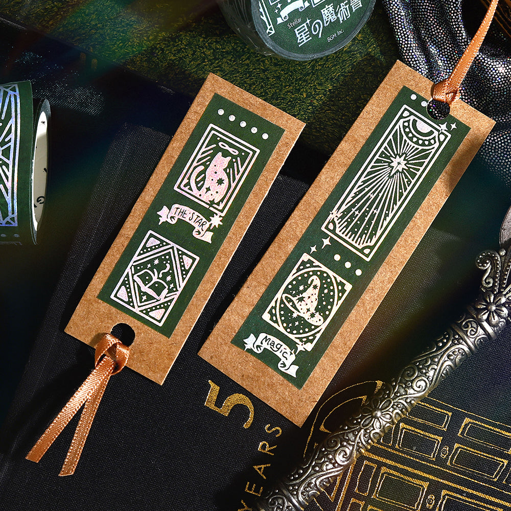 BGM Foil Stamping Masking Tape: Grimoire of Stars: Spirit — with packaging