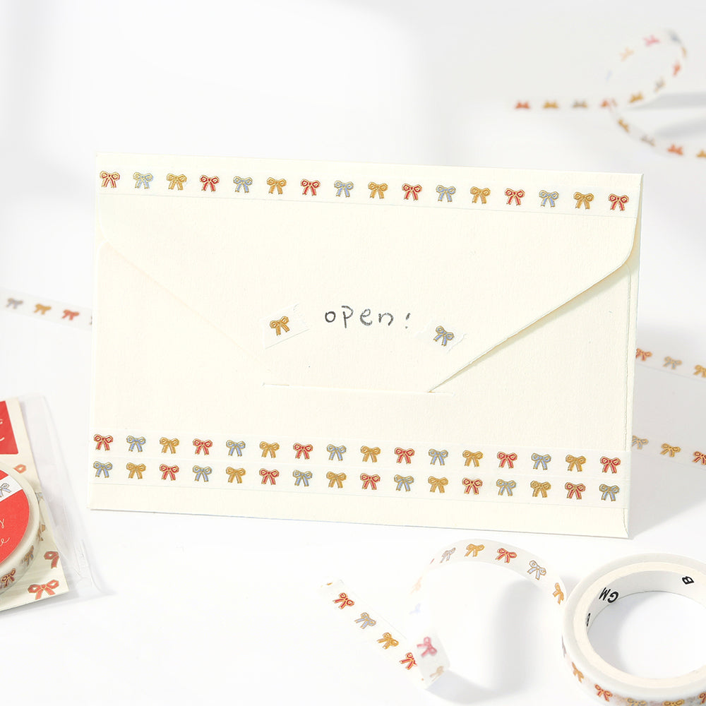 BGM Foil Stamping Masking Tape: Life - Little Ribbon — with packaging