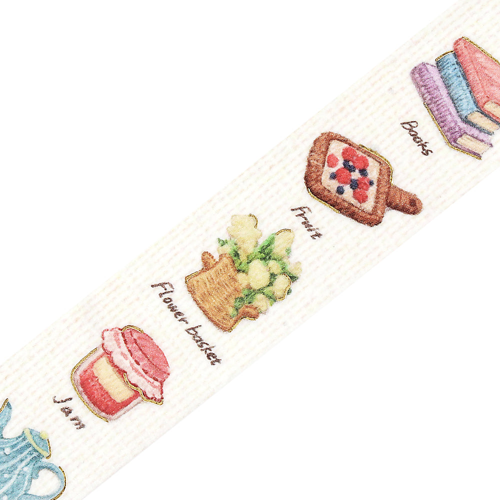 BGM Foil Stamping Masking Tape: Pienistitch - Little Room — pattern detail