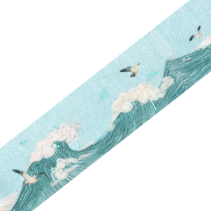 BGM Foil Stamping Masking Tape: Pienistitch - Little Sea — pattern detail