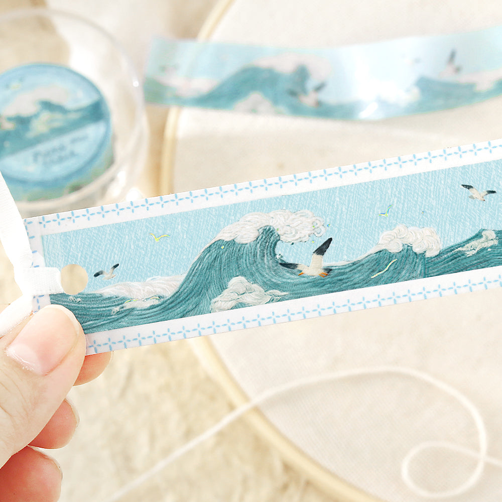 BGM Foil Stamping Masking Tape: Pienistitch - Little Sea — with packaging