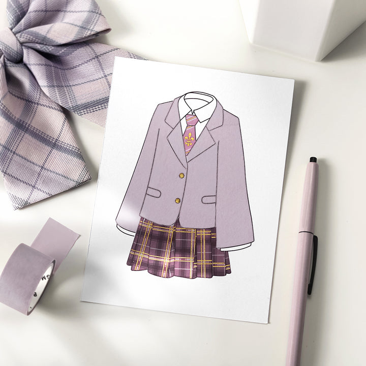 BGM Foil Stamping Masking Tape: SCHOOL COLORS: Mauve Pink — applied on surface