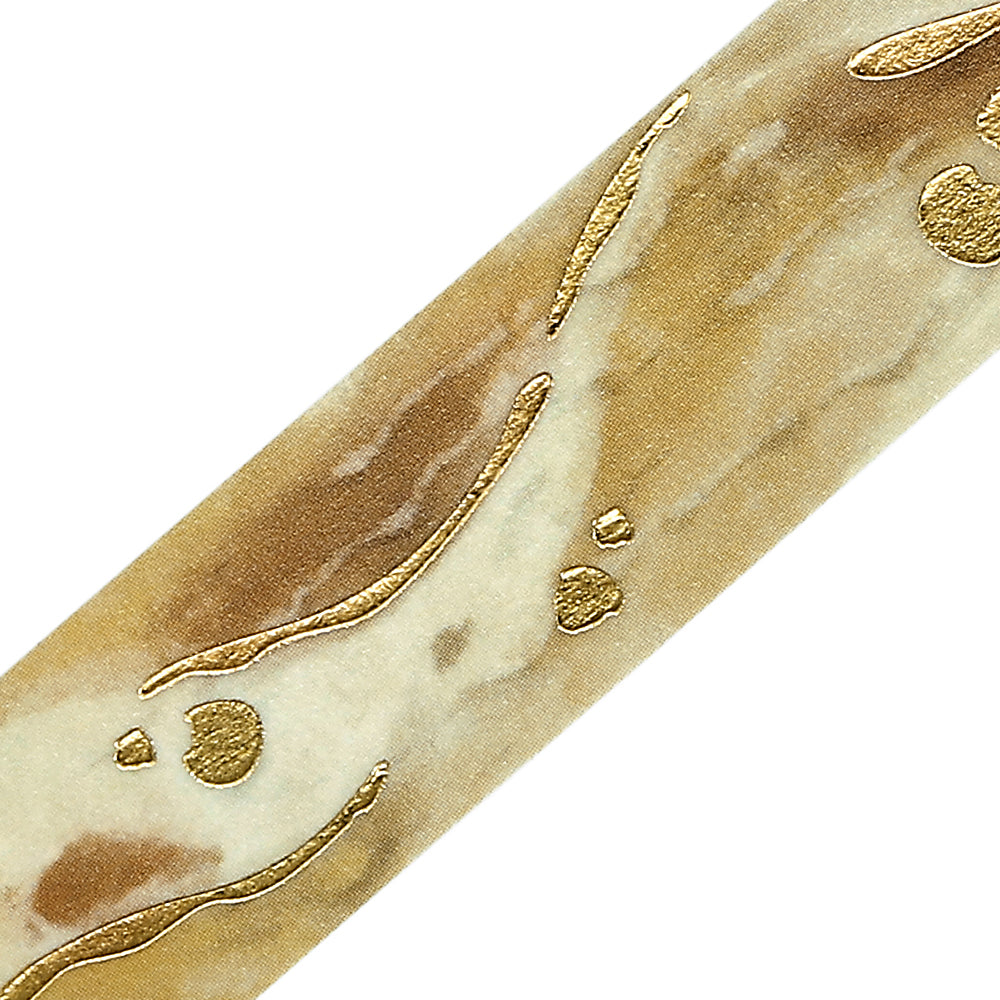 BGM Foil Stamping Masking Tape: We Love ICE: Caramel — pattern detail