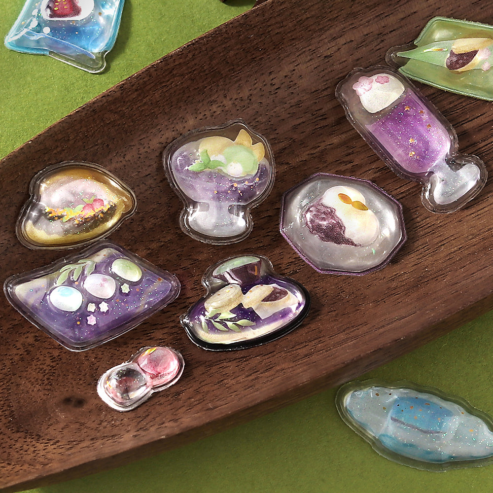 BGM Kyururun Seal: Café à la Mode Miyabi — detail view