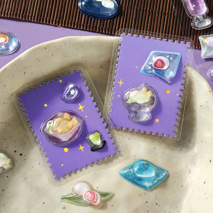BGM Kyururun Seal: Café à la Mode Miyabi — with packaging