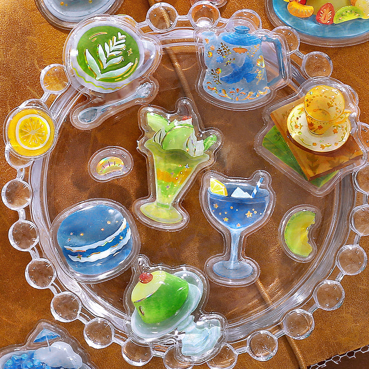 BGM Kyururun Seal: Café à la Mode Shell — detail view
