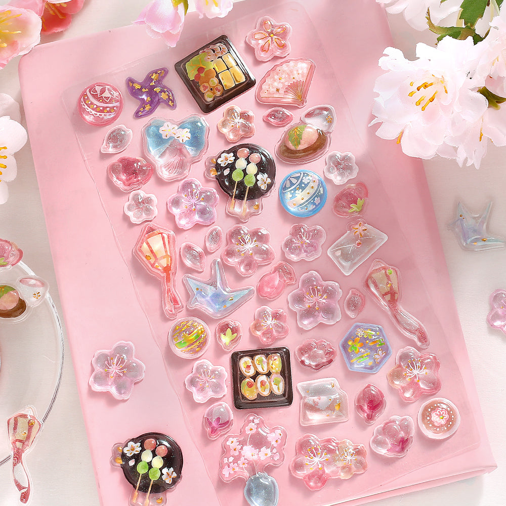 BGM Kyururun Seal: Cherry Blossoms