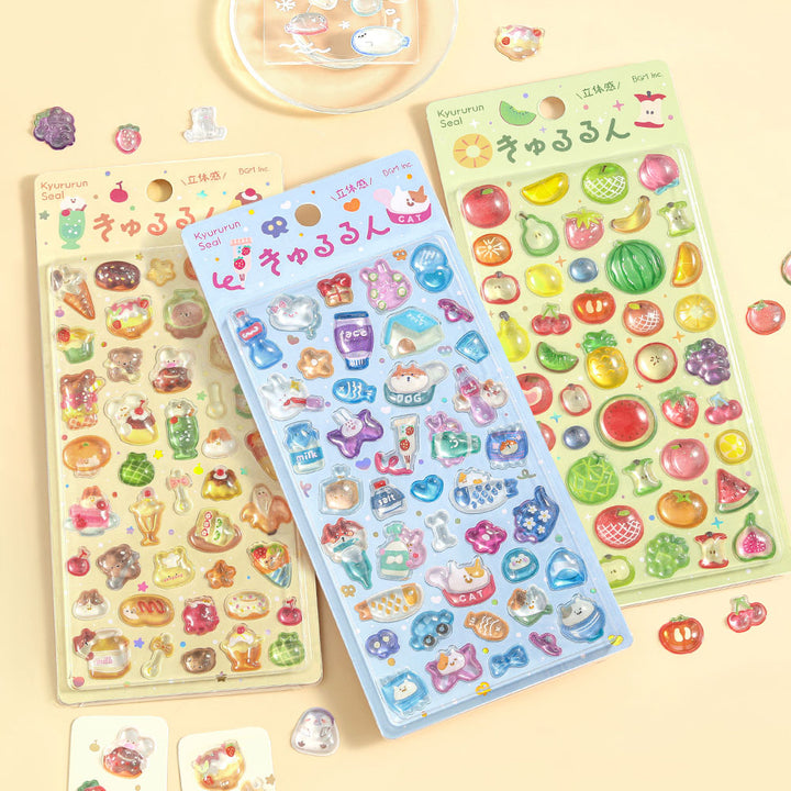 BGM Kyururun Seal: Fruits — in use