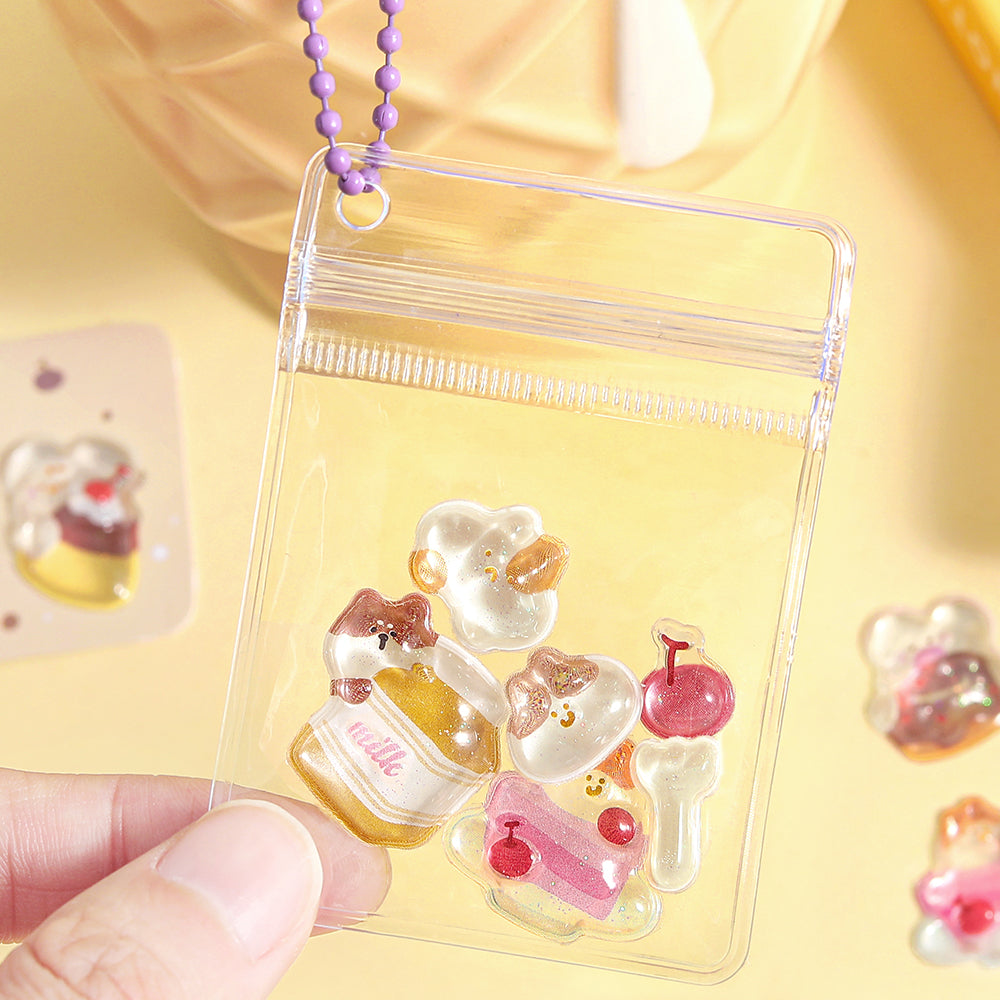 BGM Kyururun Seal: Fun Cafe — with packaging