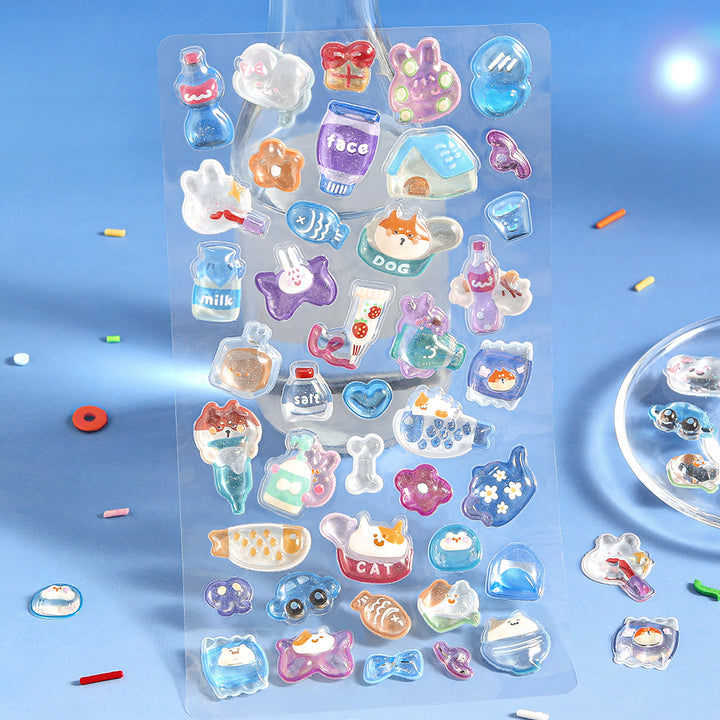 BGM Kyururun Seal: Fun Life — side view