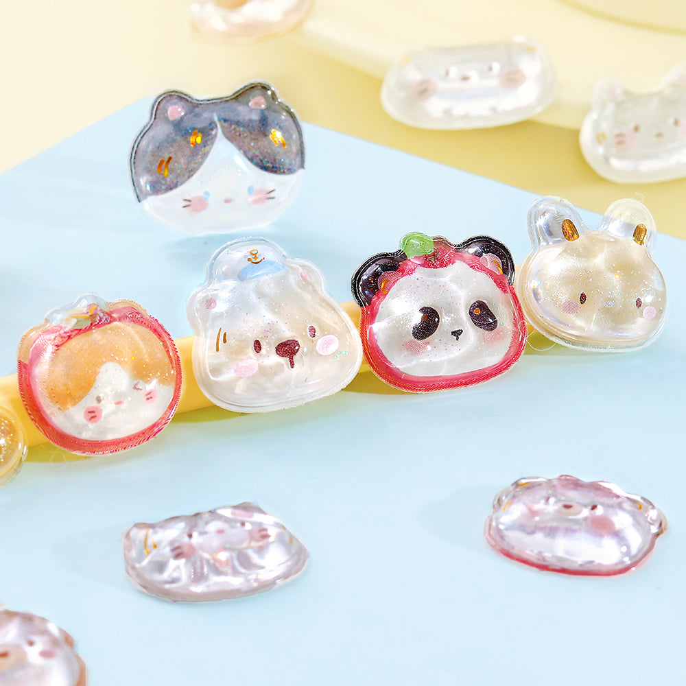 BGM Kyururun Seal: Relaxed Animals — with packaging