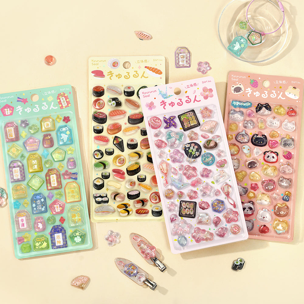 BGM Kyururun Seal: Sushi