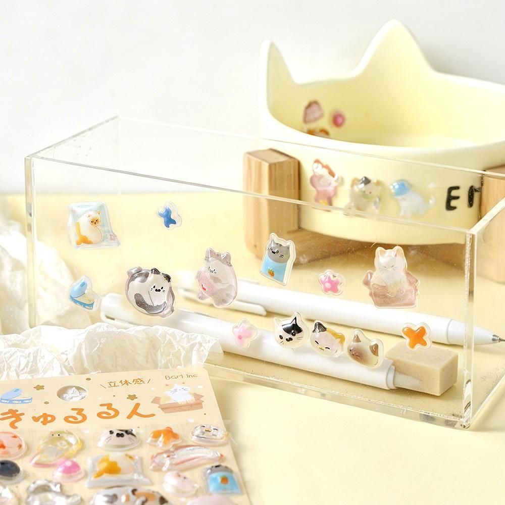 BGM Kyururun Seat Seal – Kitty
